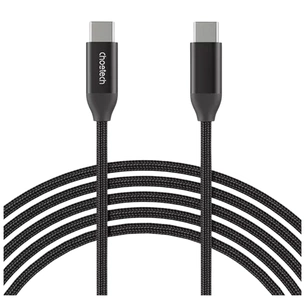 Дата кабель USB-C to USB-C 1.0m + 2.0m PD3.1 240W 2pcs Choetech (XCC-1060) зображення 1