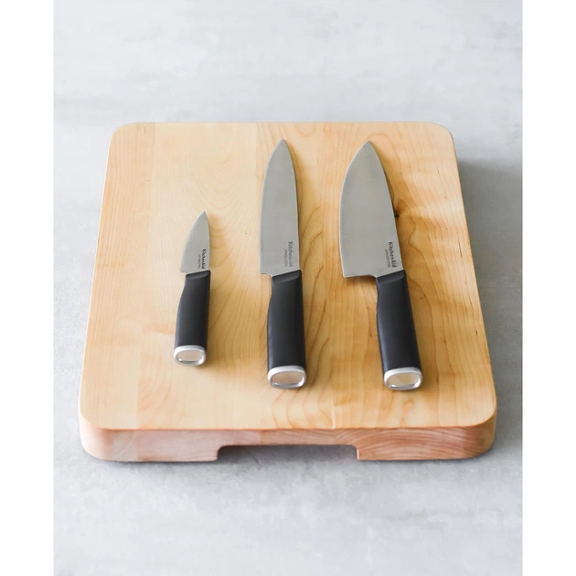 Набір ножів KitchenAid Classic з захисними чохлами, 3 предмети (KEG3PTHEOHOBA) - picture 7