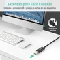 Дата кабель USB 2.0 AM to AF 20.0m Active black Ugreen (10324) - уменьшенное изображение 3