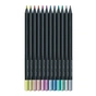 Карандаши цветные Faber-Castell Black Edition colour pencils 100 кольорів тригранні чорне дерево (32447) - уменьшенное изображение 2