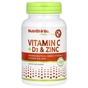 Вітамінно-мінеральний комплекс NutriBiotic Вітамін C, D3 та цинк, Immunity, Vitamin C, D3 & Zinc, 100 капсул (NBC-00520) - зменшене зображення 1