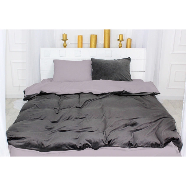 Постільна білизна MirSon Велюр Winter Delicate 28-0098 Fusto 175х210 (2200004047638) - зображення 1