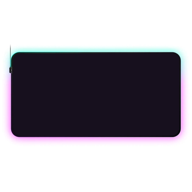 Килимок для мишки SteelSeries QcK Prism Cloth 5XL Etail RGB Black (63524) - зображення 1