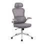 Офісне крісло GT Racer B-5880 White/Gray - зменшене зображення 1
