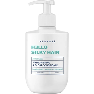 Кондиціонер для волосся Mermade Keratin & Pro-Vitamin B5 Strengthening & Gloss Conditioner Для зміцнення та сяйва волосся 300 мл (4823122900036) зображення 1