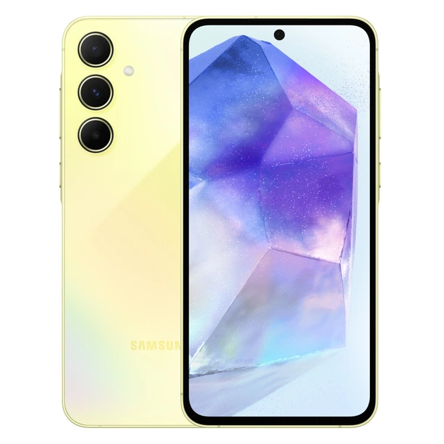 Мобільний телефон Samsung Galaxy A55 5G 8/128Gb Awesome Lemon (SM-A556BZYAEUC) - зображення 1