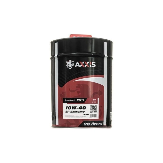 Моторное масло AXXIS 10W-40 RaceGuard SP Extreme 20л (AX-3220) - изображение 1