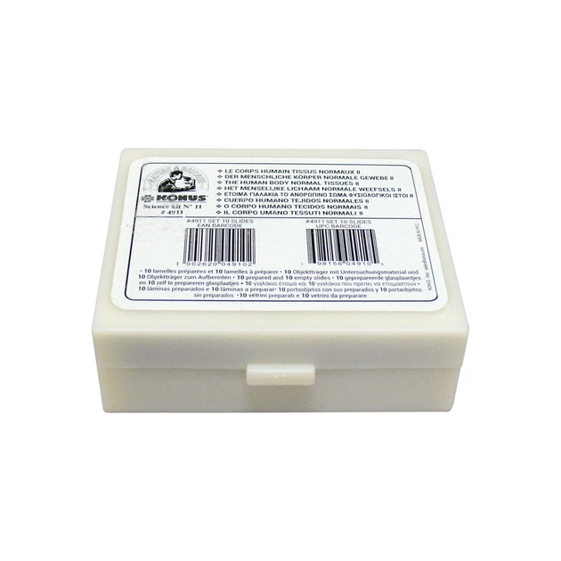 Набір мікропрепаратів Konus Здорові тканини людського тіла, частина II 10шт (4911) - picture 4