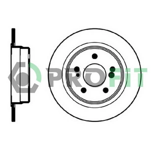 Гальмівний диск Profit 5010-0819 зображення 1