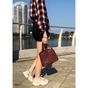 Сумка Vintage З натуральної шкіри Червона (22981) - зменшене зображення 14
