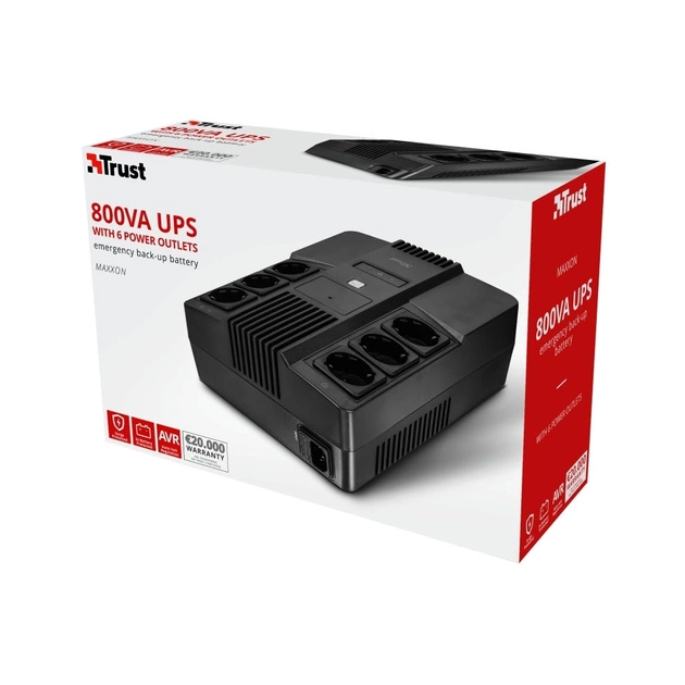 Источник бесперебойного питания Trust Maxxon 800VA UPS (23326_TRUST) - изображение 4