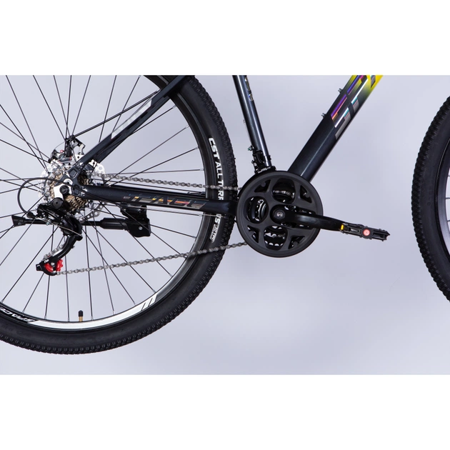 Велосипед Space 29" PHAETON DD FR рама-18" AL 2026 сіро-жовтий (OPS-SP-29-186) - изображение 5