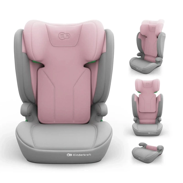 Автокресло Kinderkraft i-Spark 2 Plus i-Size Pink (KCISPA02PNKPL00) (5902533931507) - изображение 1