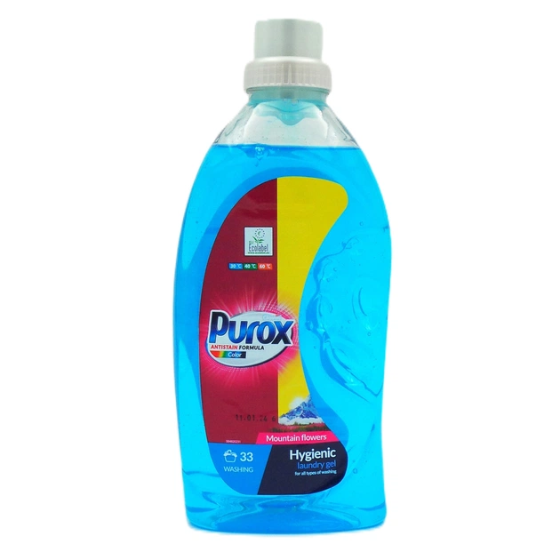 Гель для прання Purox Color 1 л (4260418931686) - зображення 1