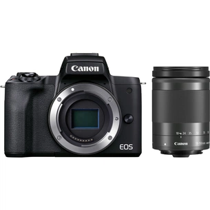 Цифровий фотоапарат Canon EOS M50 Mk2 + 18-150 IS STM Kit Black (4728C044) зображення 1