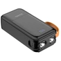 Батарея універсальна ColorWay 30 000 mAh PowerHub PD/22.5W, QC/4.0, Black (CW-PB300LP07BK) - зменшене зображення 4