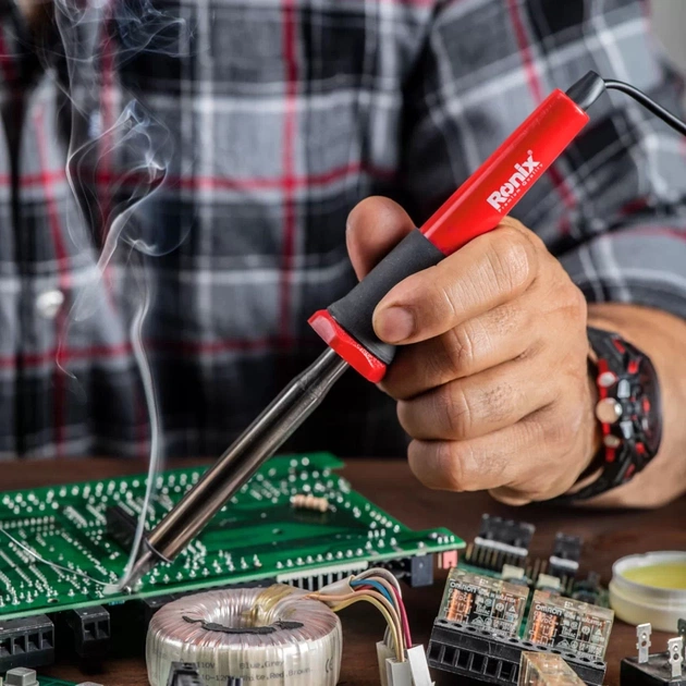 Паяльник електричний Ronix 60Вт (RH-4417) - picture 7