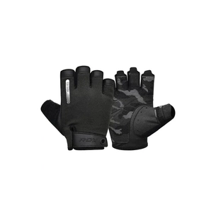 Рукавички для фітнесу RDX T2 Half Black M (WGA-T2HB-M) зображення 1