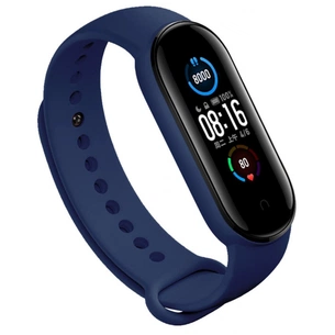 Ремінець до фітнес браслета BeCover Silicone для Xiaomi Mi Smart Band 5 Deep Blue (705065) зображення 1