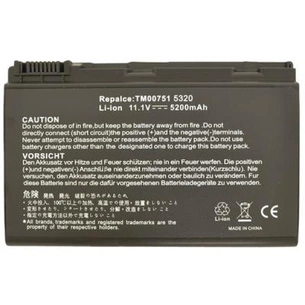 Акумулятор до ноутбука AlSoft Acer TM00741 5200mAh 6cell 11.1V Li-ion (A41015) зображення 1
