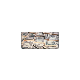 Килимок для мишки Voltronic Dollars (UD04) зображення 1