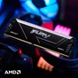 Модуль пам'яті для комп'ютера DDR4 8GB 3200 MHz Beast RGB Kingston Fury (ex.HyperX) (KF432C16BB2A/8) - уменьшенное изображение 10