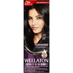 Фарба для волосся Wellaton 2/0 Чорний (4056800022991/4056800875542) зображення 1