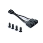 Кулер до корпусу Fractal Design Venturi HP-14 PWM (FD-FAN-VENT-HP14-PWM-BK) - зменшене зображення 2