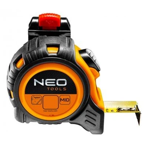 Рулетка Neo Tools сталева стрічка, 8 м x 25 мм, фіксатор selflock, клямки (67-208) зображення 1