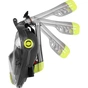 Маска для плавання Aqua Speed Spectra 2.0 9921 чорний, жовтий 247-30 L/XL (5908217699213) - зменшене зображення 3