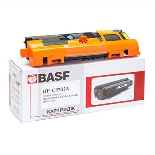 Картридж BASF для HP CLJ 1500/2500 аналог C9702A Yellow (KT-C9702A) зображення 1
