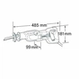 Шабельна пила Makita JR3070CT - зменшене зображення 4