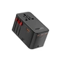 Зарядний пристрій Promate tripmate-gan160 3xUSB-C PD + USB-A QC 160W GaN Black (tripmate-gan160) - зменшене зображення 1