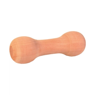 Іграшка для собак Trixie Гантель 125 г (дерево) (4011905032207) зображення 1