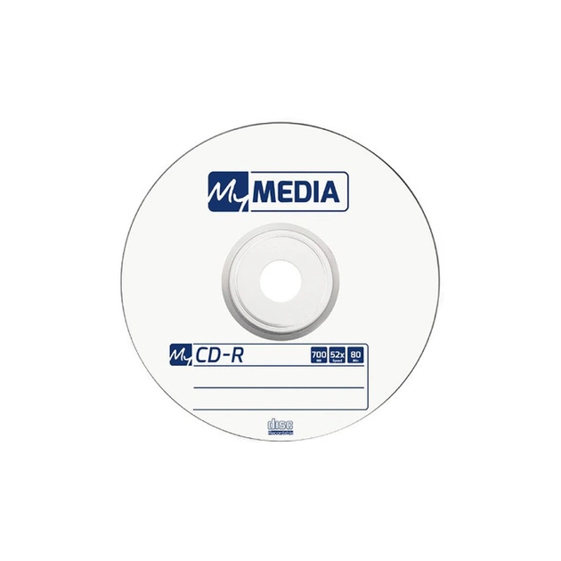 Диск CD MyMedia CD-R 700Mb 52x MATT SILVER Wrap 50 (69201) - изображение 3