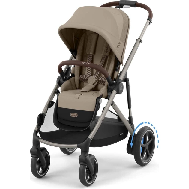 Коляска Cybex eGazelle S TPE Almond Beige (524000547) - изображение 1
