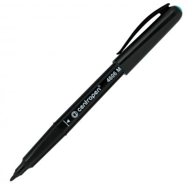 Маркер Centropen CD-Pen 4606 ergoline, 1 мм green (4606/04) - изображение 1