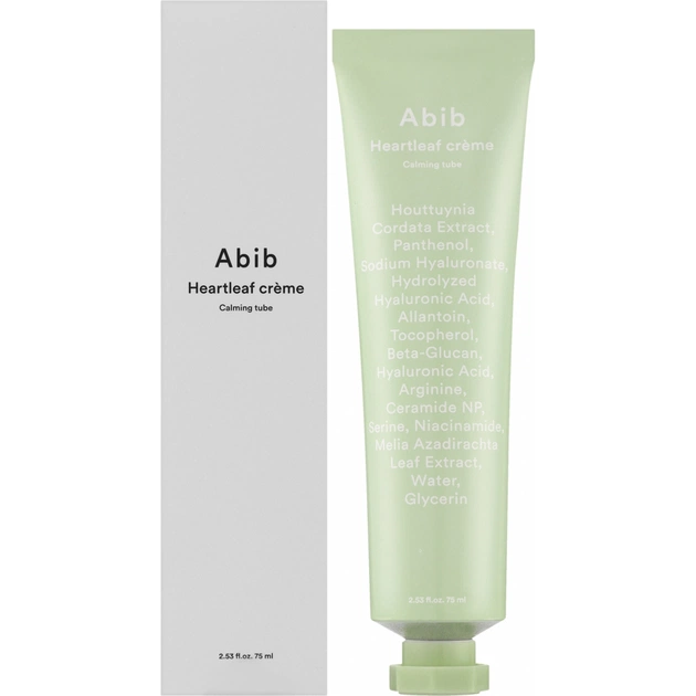 Крем для обличчя Abib Heartleaf Creme Calming Tube 75 мл (8809864762503) - picture 1