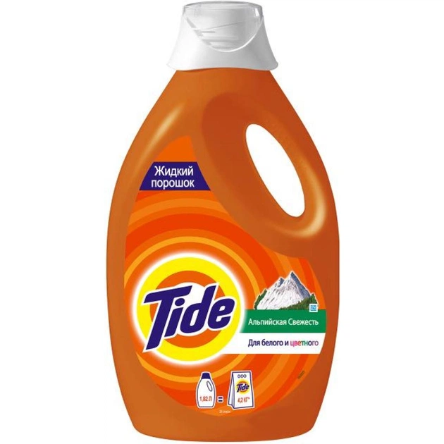Гель для прання Tide Альпійська свіжість 1,235 л (4015400880929) - зображення 1