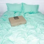 Постільна білизна MirSon Satin Stripe 30-0014 Mint 160х220 Сімейна (2200005252864) - зменшене зображення 3