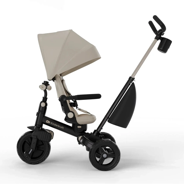 Дитячий велосипед Kinderkraft Aveo 2 Plus Beige (KRAVEO02BEG0000) (5902533929498) - зображення 9