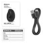 Миша бездротова REAL-EL RM-490W Black - зменшене зображення 10