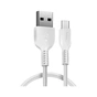 Дата кабель USB 2.0 AM to USB-C 3.0m 2A X20 white HOCO (6957531068976) - уменьшенное изображение 2
