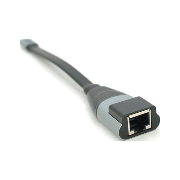 Переходник USB-C to RJ45 0.18m 1000Mbps black Voltronic (YT-Type-C(M)/RJ-45(F)/27032) - изображение 1