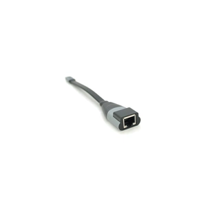 Перехідник USB-C to RJ45 0.18m 1000Mbps black Voltronic (YT-Type-C(M)/RJ-45(F)/27032) зображення 1