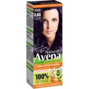 Фарба для волосся Acme Color Avena Naturals Стійка 3.65 - Aubergin (4823115503237) зображення 1
