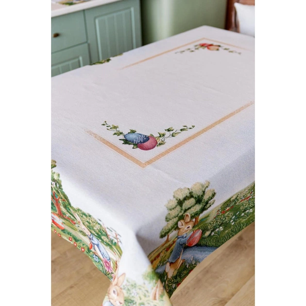 Скатертина Прованс гобеленова Галявина 135х140 см (034103) - зображення 3