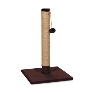 Дряпка (кігтеточка) для котів Природа "ДЖУТ" Мікс 32х32х53 см (4823082429561) зображення 1