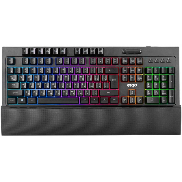 Клавіатура Ergo KB-645 USB Black - зображення 1