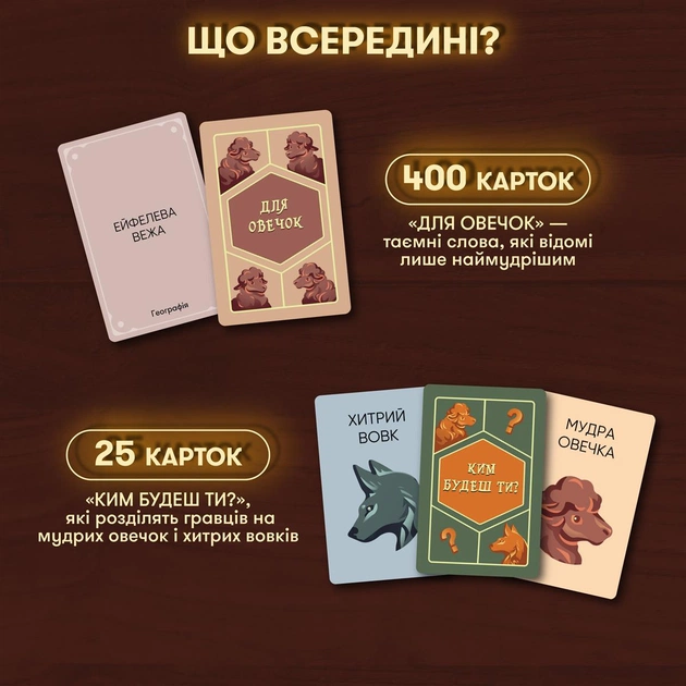 Гра для компанії Orner Вовк в овечій шкурі (orner-2764) - зображення 4